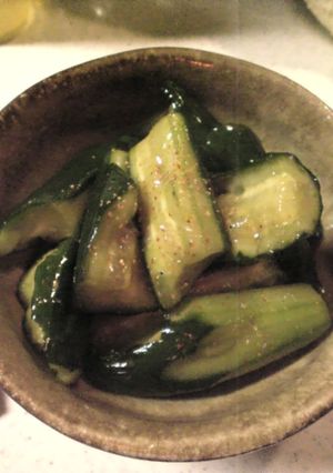 簡単 調味料3つ 叩ききゅうり-レシピのメイン写真