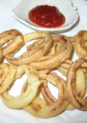 ヘルシーでサクサク美味しいオニオンリング-レシピのメイン写真