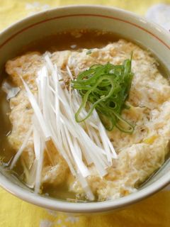 ふわふわたまごうどん-レシピのメイン写真