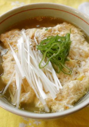 ふわふわたまごうどん-レシピのメイン写真