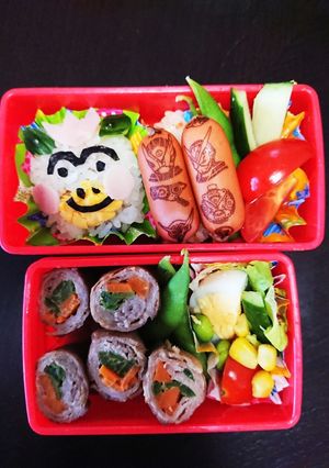 はなかっぱ弁当☆運動会(幼児)-レシピのメイン写真