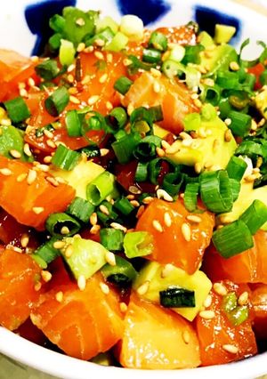 超簡単　絶品！ポキ丼〜ハワイの風を感じて-レシピのメイン写真