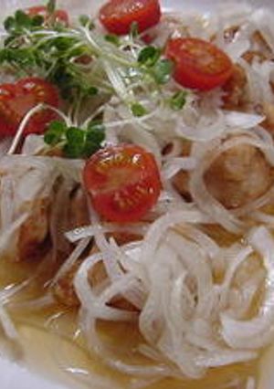 野菜たっぷり！鶏ムネ肉の南蛮漬け*-レシピのメイン写真