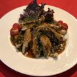 イワシの香り揚げ 黒酢ソース