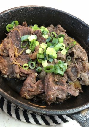 牛肉しぐれ煮(スキレット)-レシピのメイン写真