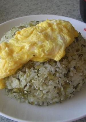 高菜しらす炒飯-レシピのメイン写真