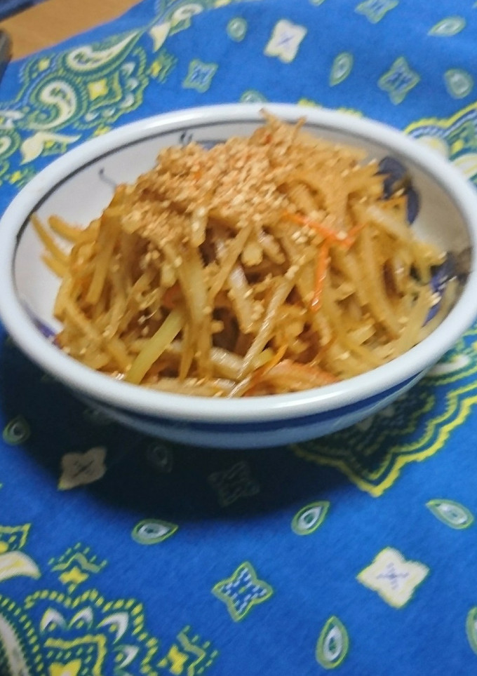 大根の皮のきんぴら-レシピのメイン写真