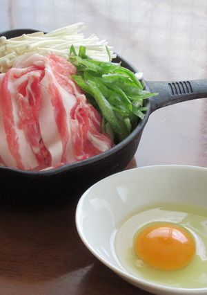 豚肩ロース肉のトマトすき焼き-レシピのメイン写真