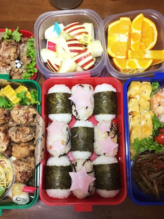 行楽弁当* 2017小学校運動会-レシピのメイン写真