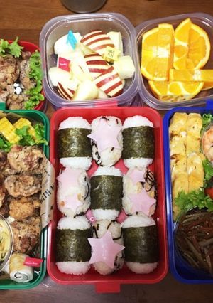行楽弁当＊ 2017小学校運動会-レシピのメイン写真