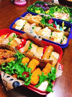 行楽弁当*2017保育園運動会-レシピのメイン写真