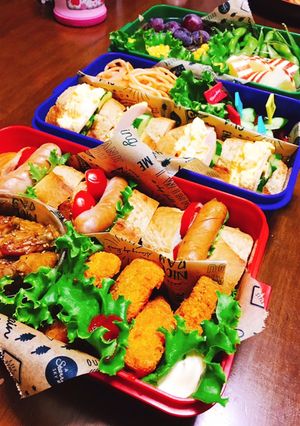 行楽弁当*2017保育園運動会-レシピのメイン写真