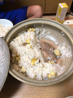 子供喜ぶ栗ごはん 土鍋で。-レシピのメイン写真