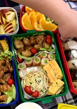 行楽弁当＊2018保育園運動会！-レシピのメイン写真