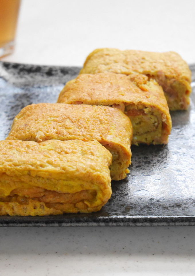 とろーりチーズのカレー卵焼き-レシピのメイン写真