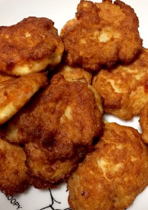 豆腐ナゲット(里芋の煮物の残り使用)メモ-レシピのメイン写真