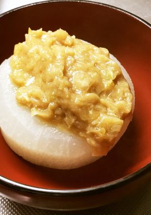 ネギ味噌deほっこり♡ふろふき大根-レシピのメイン写真
