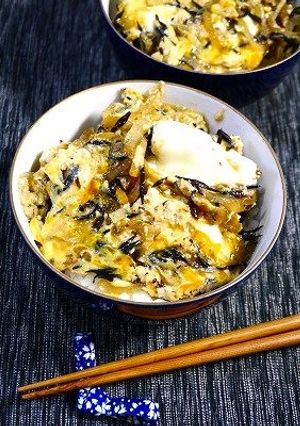 簡単！ひじき丼 #痛風骨粗鬆症対策-レシピのメイン写真