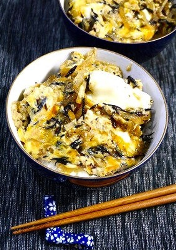 簡単！ひじき丼 #痛風骨粗鬆症対策-レシピのメイン写真
