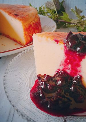 チーズケーキみたいなヨーグルトケーキ-レシピのメイン写真