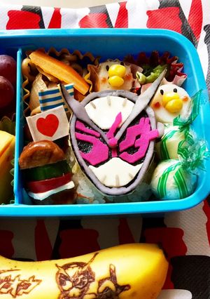仮面ライダージオウ★キャラ弁♪-レシピのメイン写真