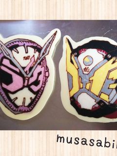 仮面ライダージオウ☆キャラチョコその1-レシピのメイン写真