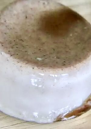 *黒糖きなこのなめらか豆腐プリン*-レシピのメイン写真