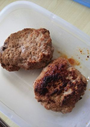 ハンバーグ-レシピのメイン写真