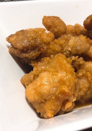 【基本】からあげ (甘酢あんかけ風)-レシピのメイン写真