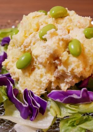 ★カニと枝豆のポテトサラダ★-レシピのメイン写真