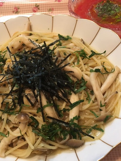 アサリときのこの和風スープパスタ-レシピのメイン写真