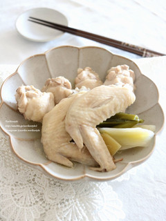 鶏手羽の塩煮-レシピのメイン写真