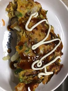 惣菜焼き 割引品の混ぜ焼き-レシピのメイン写真