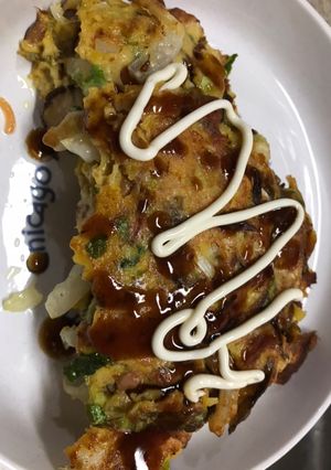 惣菜焼き　割引品の混ぜ焼き-レシピのメイン写真