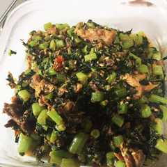 รูปของ 大根葉DEサバ缶