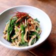 レンジで簡単!ニラとえのきのナムル