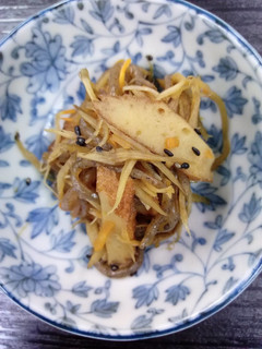根菜とさつま揚げのきんぴら-レシピのメイン写真