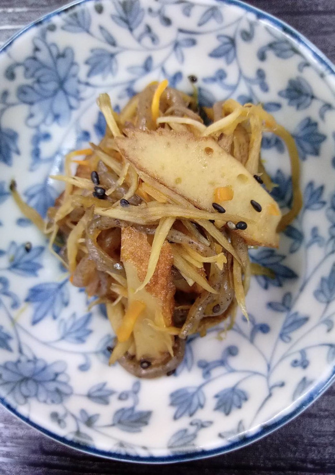 根菜とさつま揚げのきんぴら-レシピのメイン写真