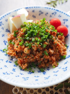 炊飯器で簡単 ♪ タコツナのパエリャ-レシピのメイン写真