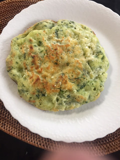 ほうれん草のチーズホットケーキ-レシピのメイン写真