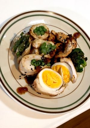 筋肉飯ッ！鶏むねアスパラ巻き-レシピのメイン写真