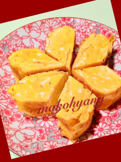 あごだし塩で厚焼き玉子♡お弁当にも簡単-レシピのメイン写真