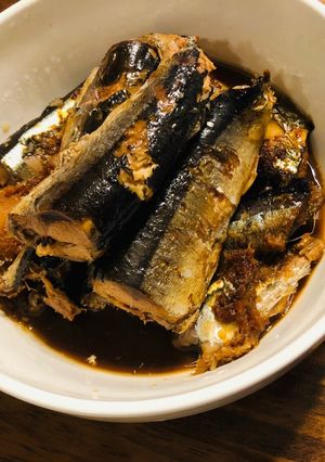 骨まで食べれる！秋刀魚の甘露煮-レシピのメイン写真