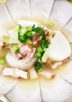 大好き！かぶとベーコンのポトフ♡-レシピのメイン写真