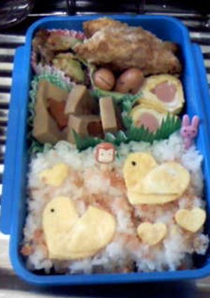 ピヨピヨ♪ひよこのお弁当-レシピのメイン写真