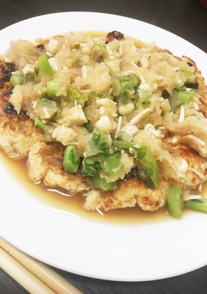 減塩！レモン汁でさっぱり豆腐ハンバーグ！-レシピのメイン写真