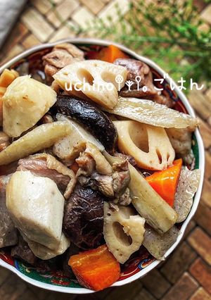 椎茸のダシが抜群に美味しい♪♪筑前煮-レシピのメイン写真