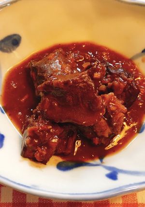 牛タンの赤ワイン煮-レシピのメイン写真