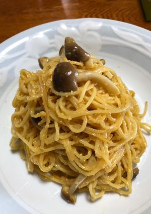 明太子カルボナーラ-レシピのメイン写真