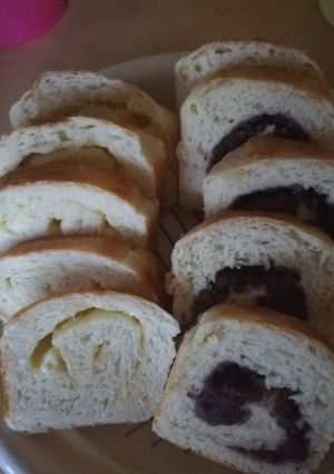あんこ食パンとチーズ食パン-レシピのメイン写真